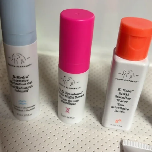 Drunk Elephant Skincare Set with Colorful Caps - Picture 3 of 5